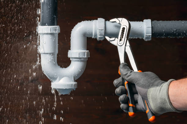 Professional Sewer Line Repair technician working in Bridgehampton, NY